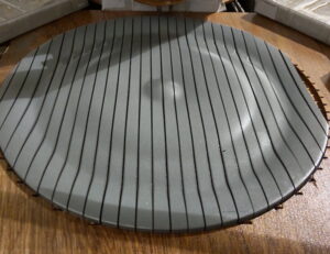 ハフニウム円板ウォータージェット切断