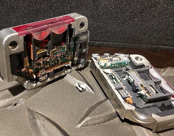 制御部品　内部検証ウォータージェット切断加工　