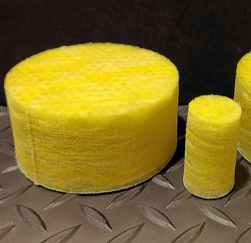 グラスウール任意形状ウォータージェット切断加工　