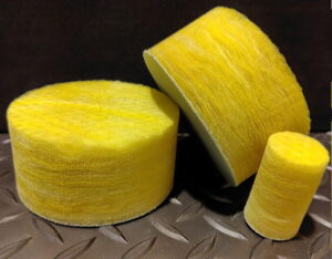 グラスウール‐ウォータージェット切断